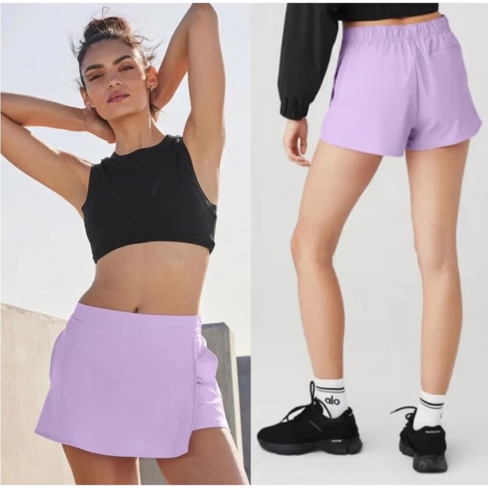 ALO Yoga - Clubhouse Skort in Violet Skies- XS - Like New!